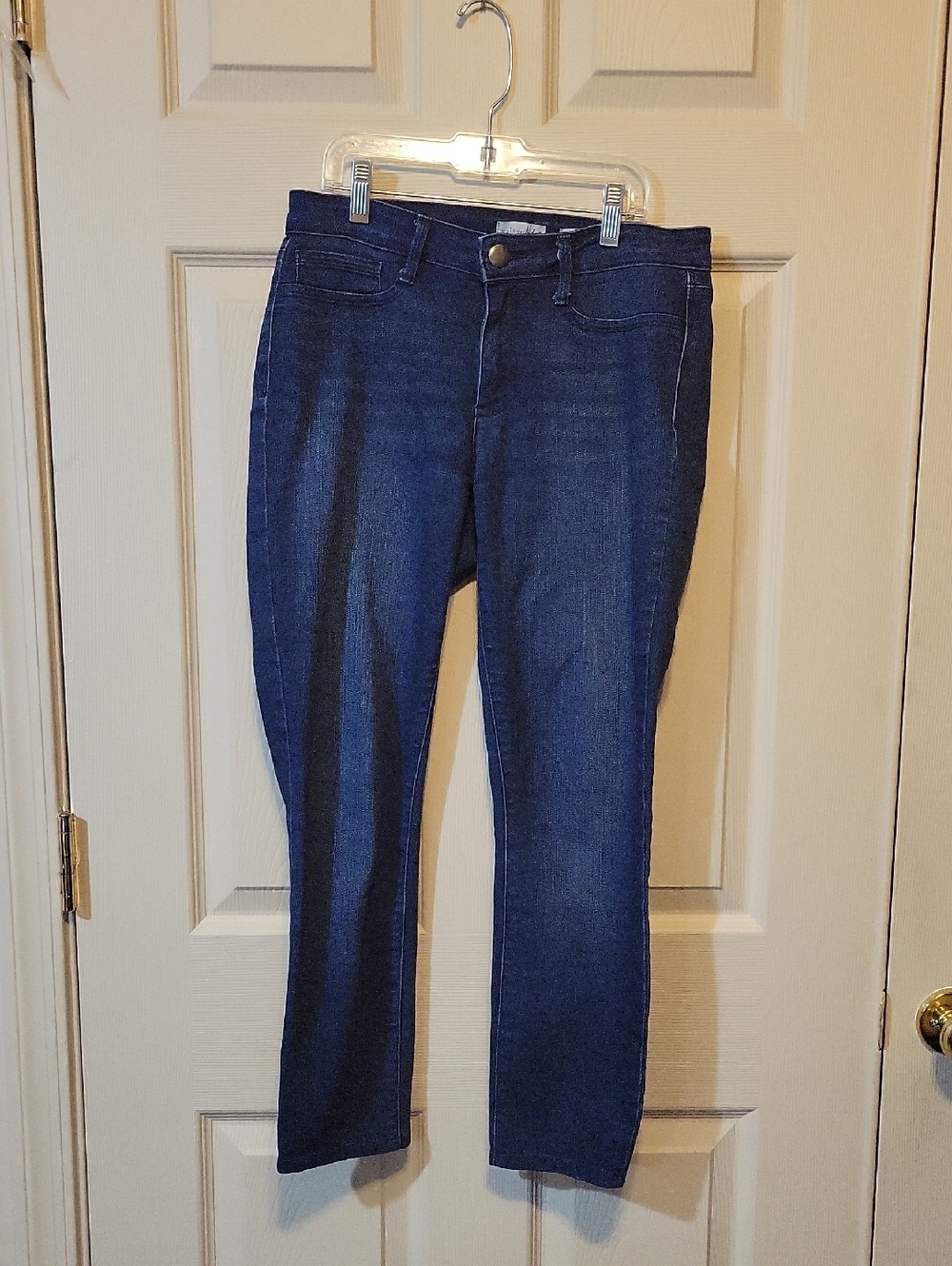 Maison Jules Dark Indigo Skinny Jeans